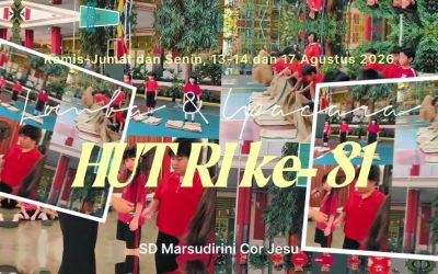 Semarak Lomba HUT Kemerdekaan RI ke-81 di SD Marsudirini Cor Jesu